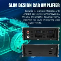 Android System Large Screen Special Amplifier Car Audio Lossless Upgrade 4-way DSP-intelligent Digital Audio Processor - Image 2