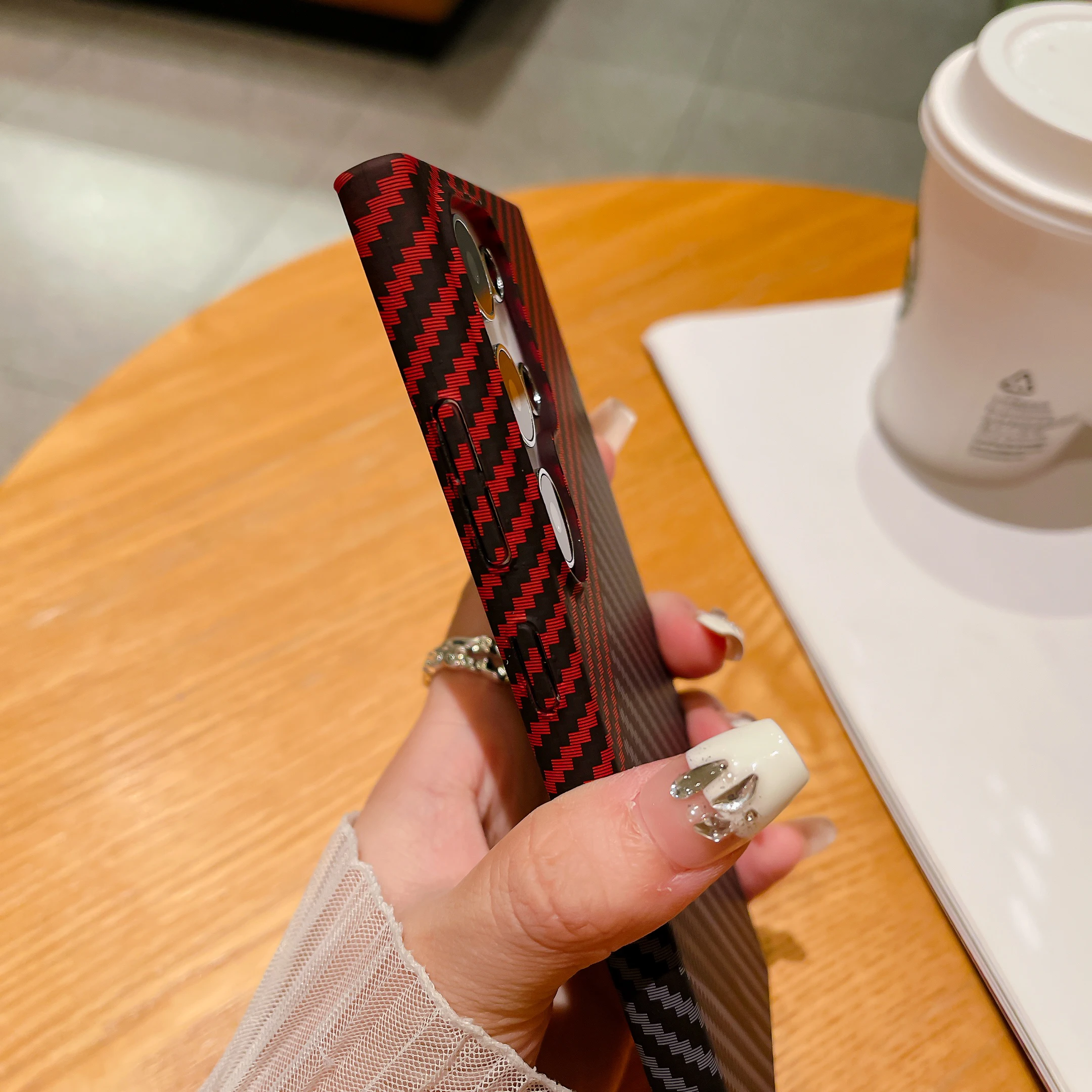 Ultra Thin Carbon Fiber Phone Case 5