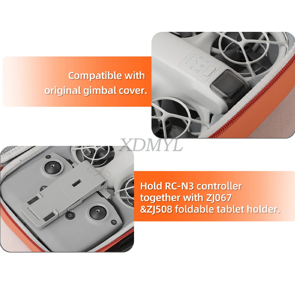 Storage Bag for DJI Neo Protective Carrying Case Waterproof And Shockproof for RC N3 Remote Controller Case Drone Accessories