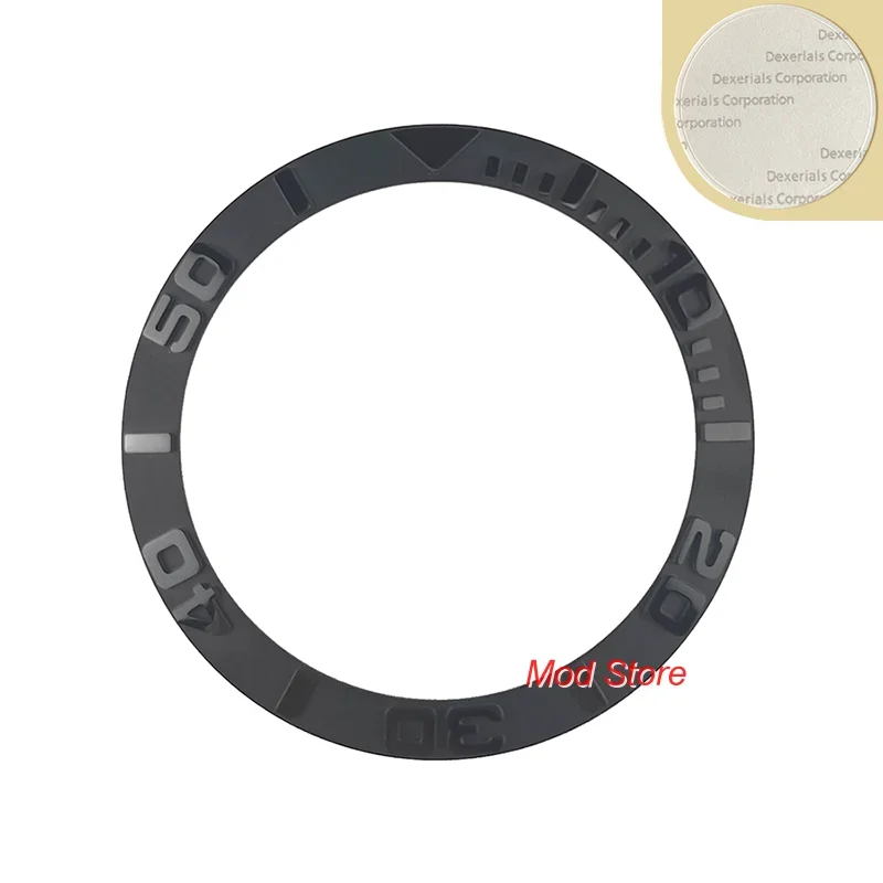 Nuovo Arriva 38 Millimetri Di Alta Qualità Nero Lunetta In Ceramica Inserti Per Yachtmaster Sei Ko Skx007 Stile Della Vigilanza Di Mens Di