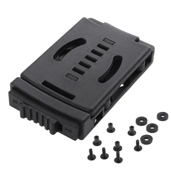 Hunting Kydex Waist Clip Scabbard Knife Sheath Clip Holster Belt Molle K Sheath Scabbard Kit EDC Clip Gun Holster Clip Mag Pouch 1