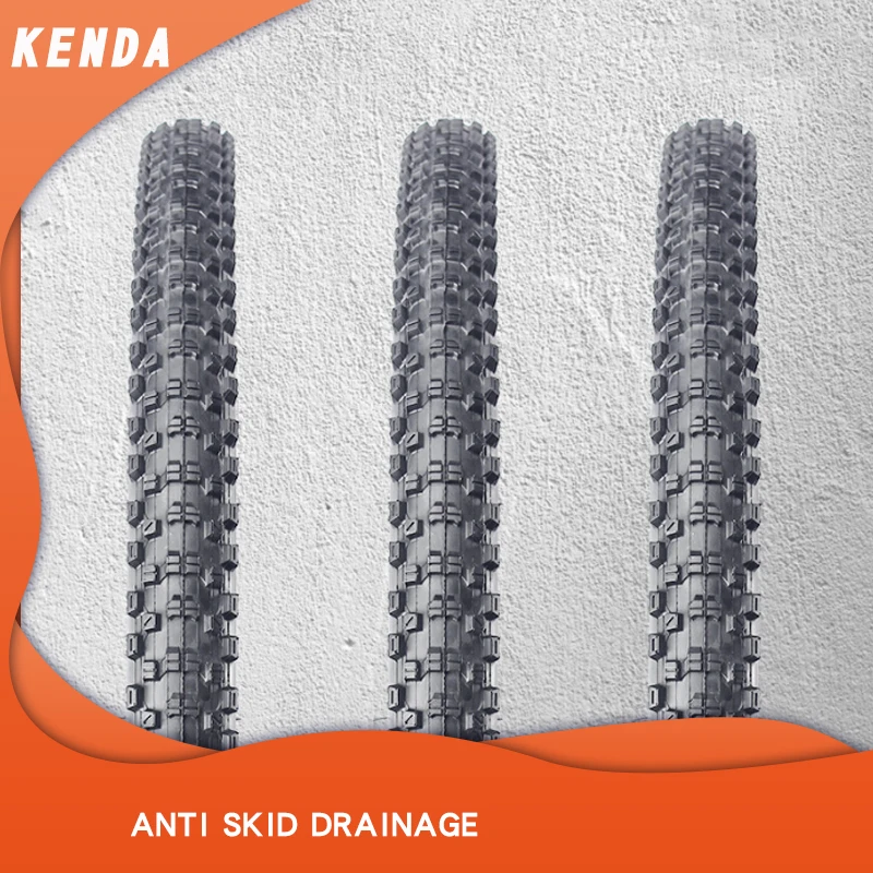 KENDA-K1010 MTB Mountain Folding Bike Tire, BMX Bicycle Tire, 50-559, 26x1.95 Steel Wire, 60TPI