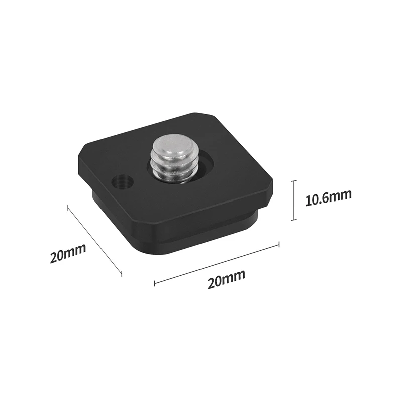 Stativadapter, Kaltschuhhalterung, Kugelkopf, 1/4 Zoll ARRI, Anti-Lose, Schnellverschluss, 360 drehbar, für GoPro 13 12 Flash-Mikrofon-Monitorhalter – Detail 14