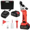 home. Cordless Electric Shears,Professional Sheep Shearing Clippers with 2 PCS Rechargeable Lithium Battery, 6 Speeds Heavy 1