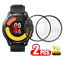 Enhanced Tempered Glass Screen Protector for Smartwatches - Anti - Scratch HD Cover (2PCS)