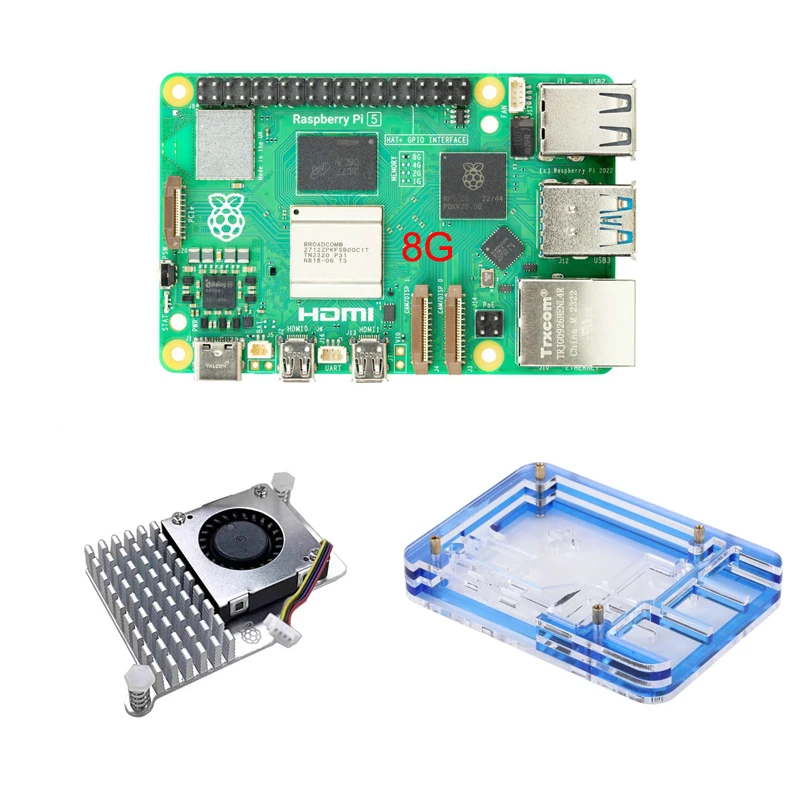 公式 Raspberry Pi 5 4G 8GB 16G RAM 開発ボード最新の新しい RPI 5