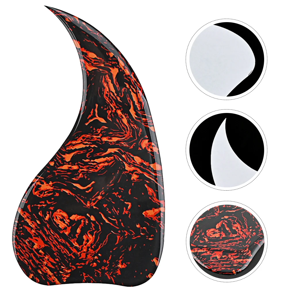 

Guitar Pickguard Electric Accessories Parts Acoustic Sticker Applique Anti-scratch Plate Plastic Protective Impact Protection