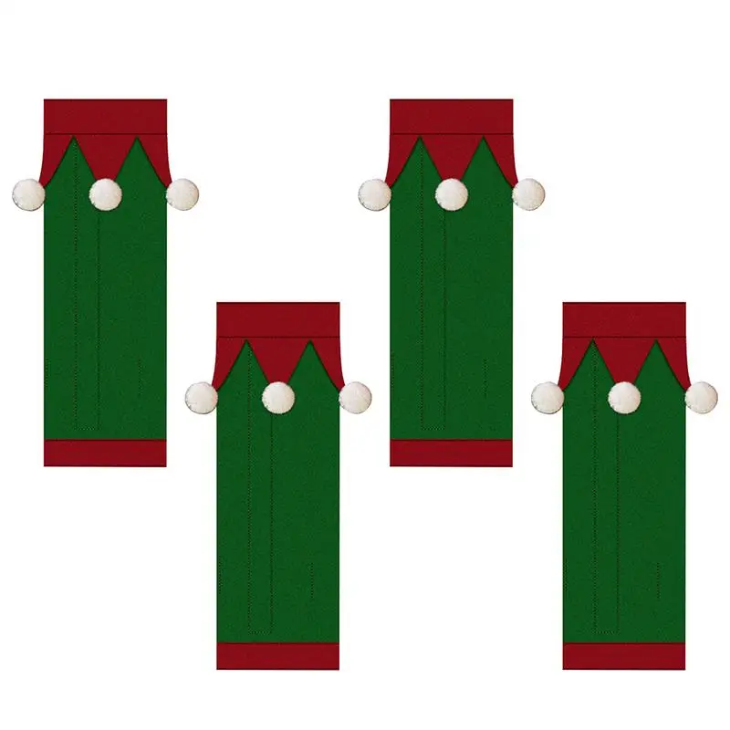 Horse Standing Leg Wraps Horse Leg Wraps Set Of 4 Warmers For Cold Weather Plush Cold Weather Christmas New Year