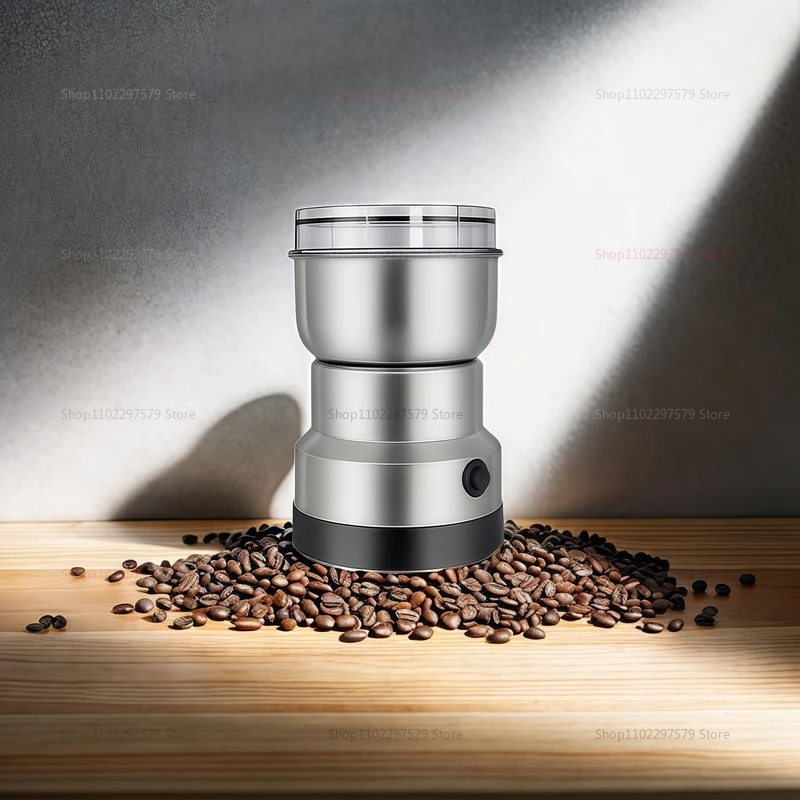 Electric Grinder for Household Multi-Function Grinding of Grains Coffee Beans Spices and Medicinal Materials Powder Machine