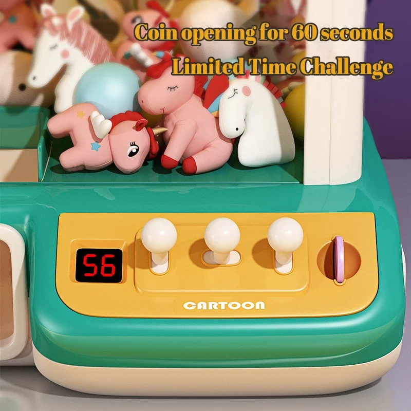 Animal Doll Machine Children's Toys Household Mini Clip Doll Egg Twisting Machine New Year's Birthday Gift for Children 5