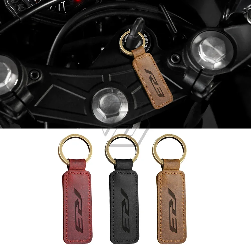 

Брелок из воловьей кожи для мотоциклов Yamaha YZF-R3 R3