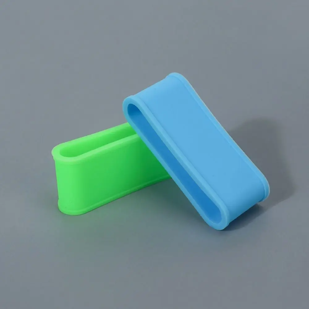 Flat shape Sealing Silicone Ring Multicolor Badminton Raquet Handle Overgrip End Environment Protection Tennis Racket