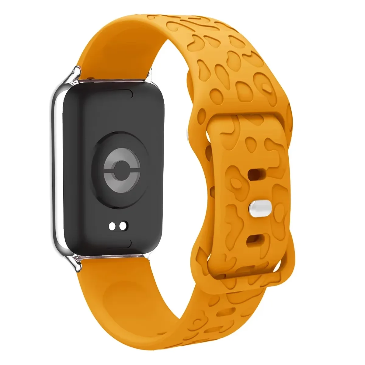 Silicone Leopard Sports Strap Replacement Band - Versatile Fitness Watch Accessory