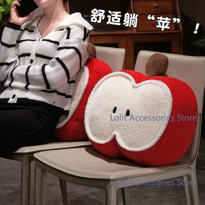 Anime Game Love and Deepspace Caleb Apple Figure Cotton Plushie Sleeping Mats Student Siesta Pillows Puppet Padding Plush Pillow