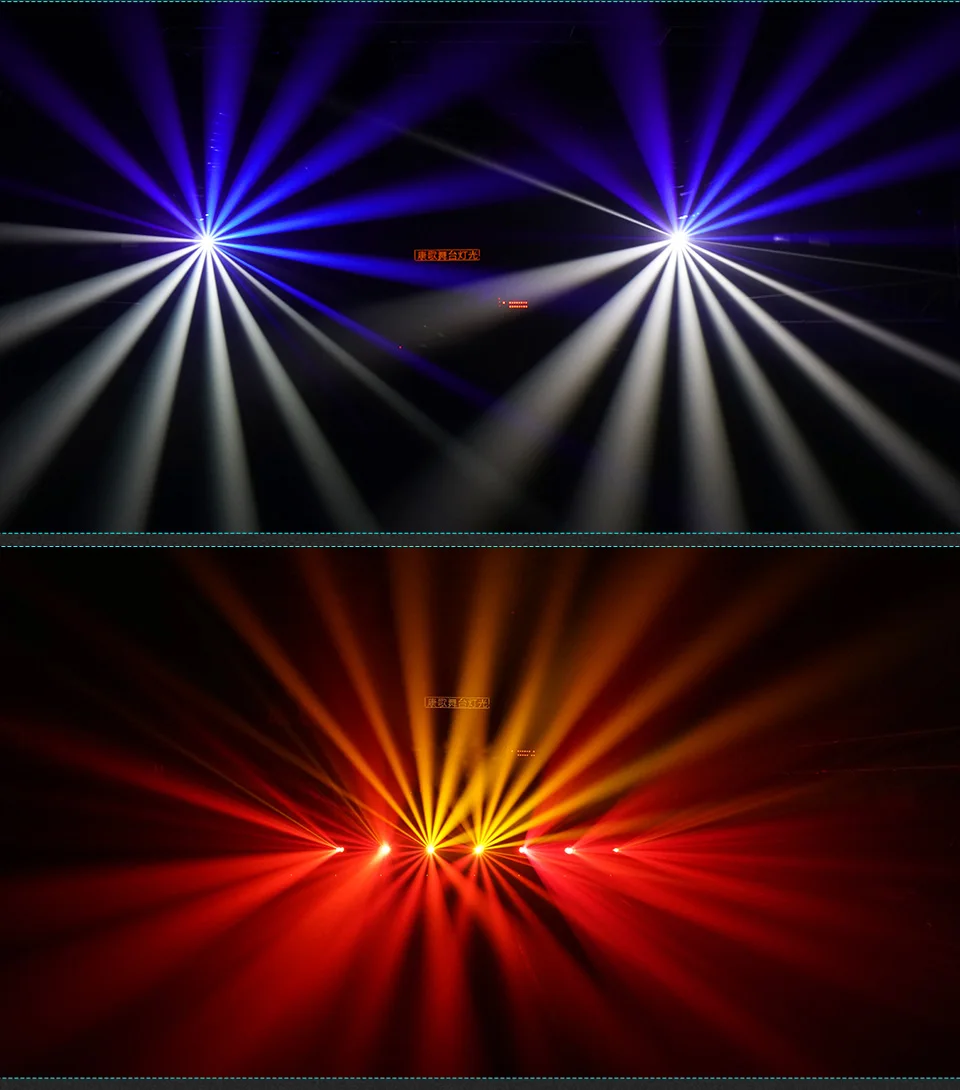 380W 3in1 Led Beam Light RGB Moving Head Beam Light DMX Controller Stage Disco M