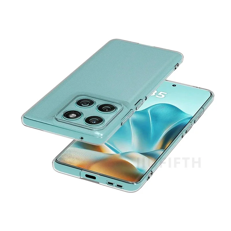 Slim Soft TPU Clear Transparent Phone Case - Perfect Fit Cover