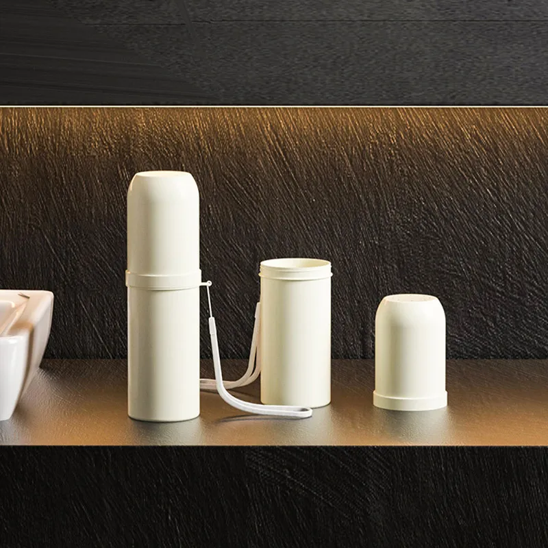 Houseeker Portable Toothbrush Holder Box  Bathroom Electric Tooth Brushes Boxes Outdoor Travel Camping Toothpaste Storage Case