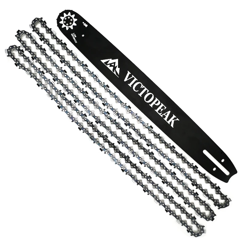 חלקי כלי גינון אביזרים מדריך בר עם להב מוטורסאה 20'' 3/8" 0.058" 72 קישורים למסור שרשרת Husqvarna