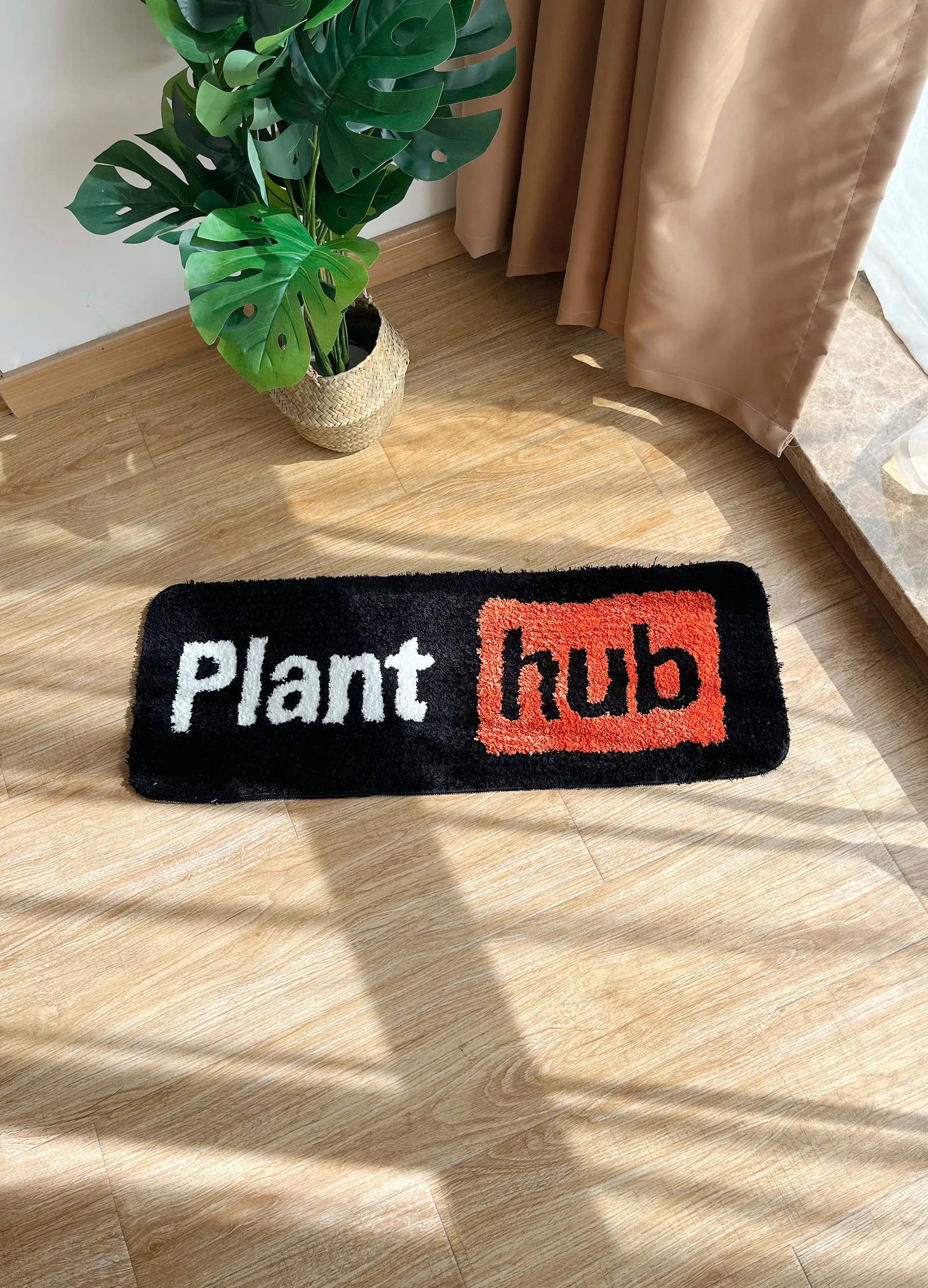 Long Tufting Letters Rug