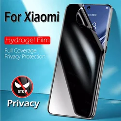 3 - Piece Privacy Hydrogel Screen Protector Film - Ultra Clear, Fingerprint Resistant - Privacy Hydrogel (Redmi K50 Ultra)