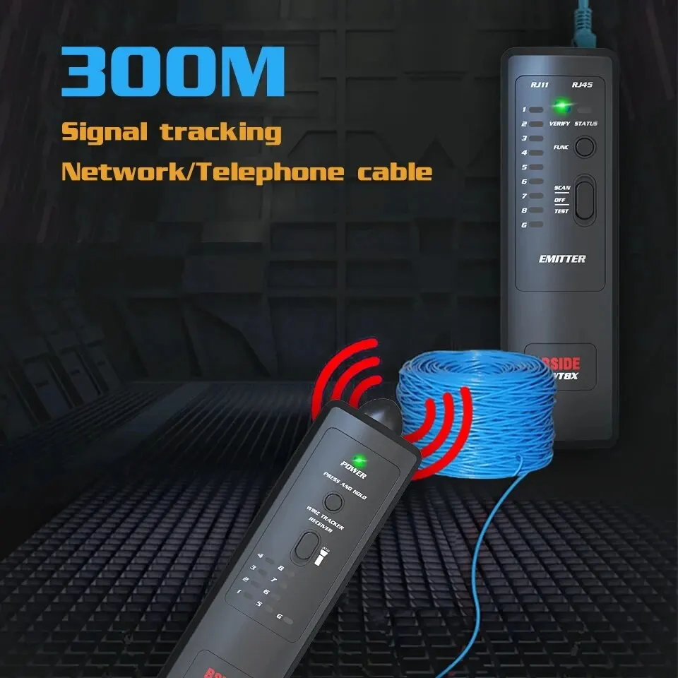 BSIDE Network Cable Tracker Finder Telecom Tool 60V