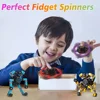 Creative Transformable Fidget Spinners Stress Relief Sensory Toys Fingertip Gyros Spinner Party Favors ADHD Autism Kids Adults 5