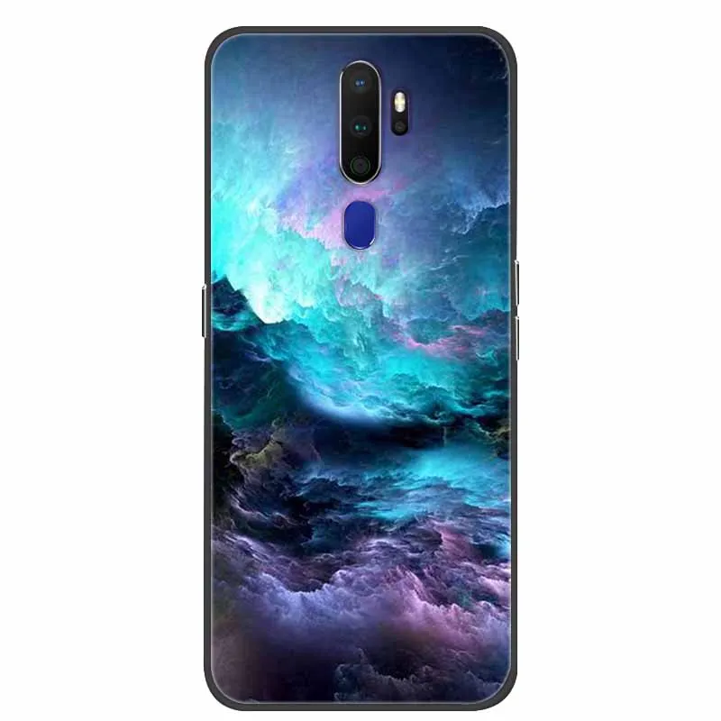 Elegant Marble Soft TPU Silicone Phone Case - Stylish Bumper Cover with Cat Design