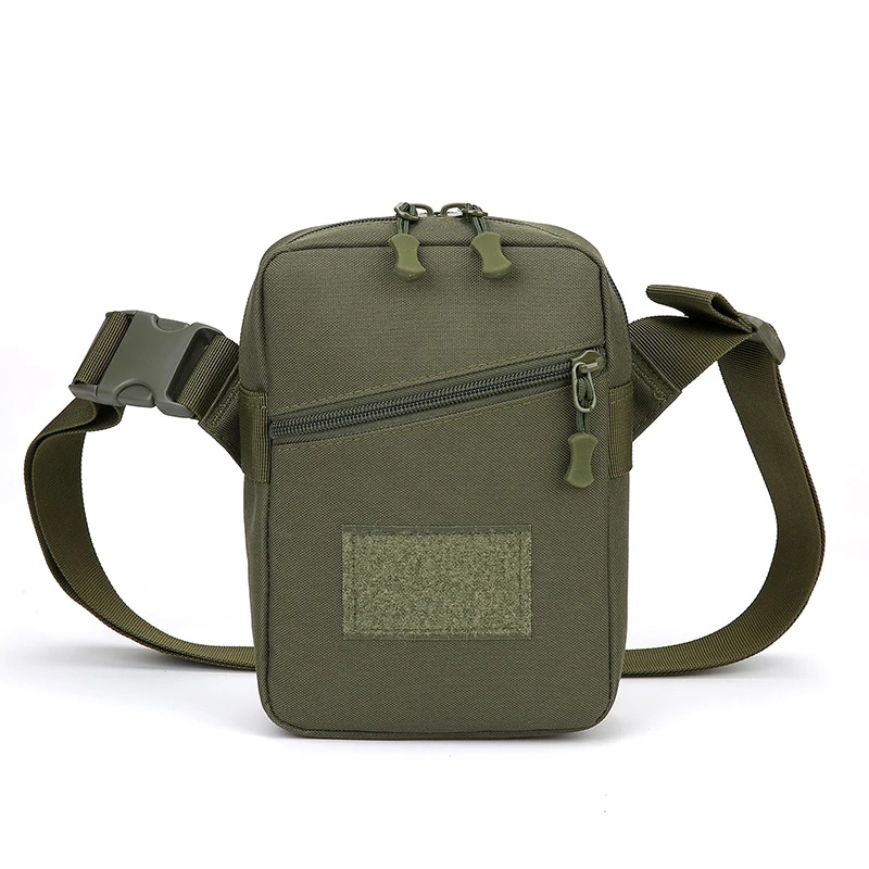 Camouflage crossbody bag, suitable for outdoor activities - hiking chest bag, with adjustable shoulder straps, side backpack