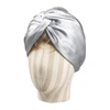 100 Mulberry Silk Turban Bonnets For Women Twisted Sleeping Night Cap 19 Momme Pure Silk Hair Wrap Cap For Curly Ladies Headwrap 6
