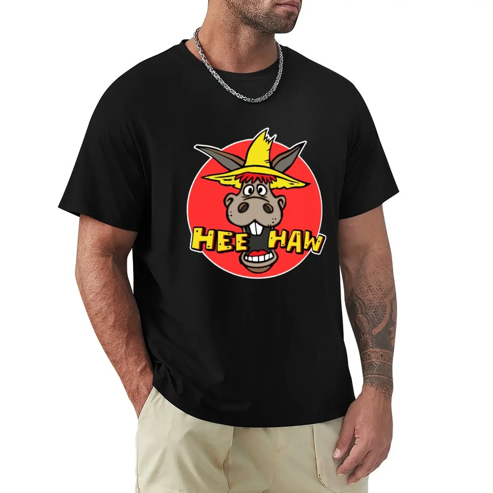 

Hee Haw Country Logo T-Shirt plain cute tops customizeds mens plain t shirts