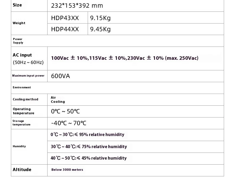 HDP180V8S HDP1160V4S programmable DC power switch supply mobile phone Laboratory