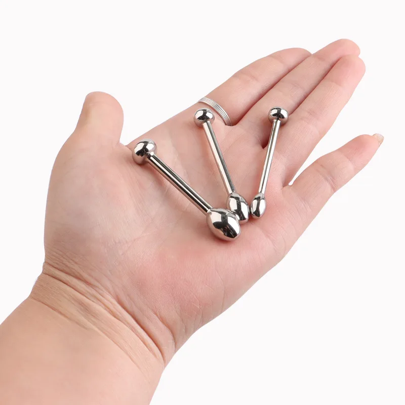 Metal Urethral Catheter Male Stainless Steel Horse Eye Urethral Plug Penis Headers Masturbator Adult SM Urethran Expander Penis Sex Toys