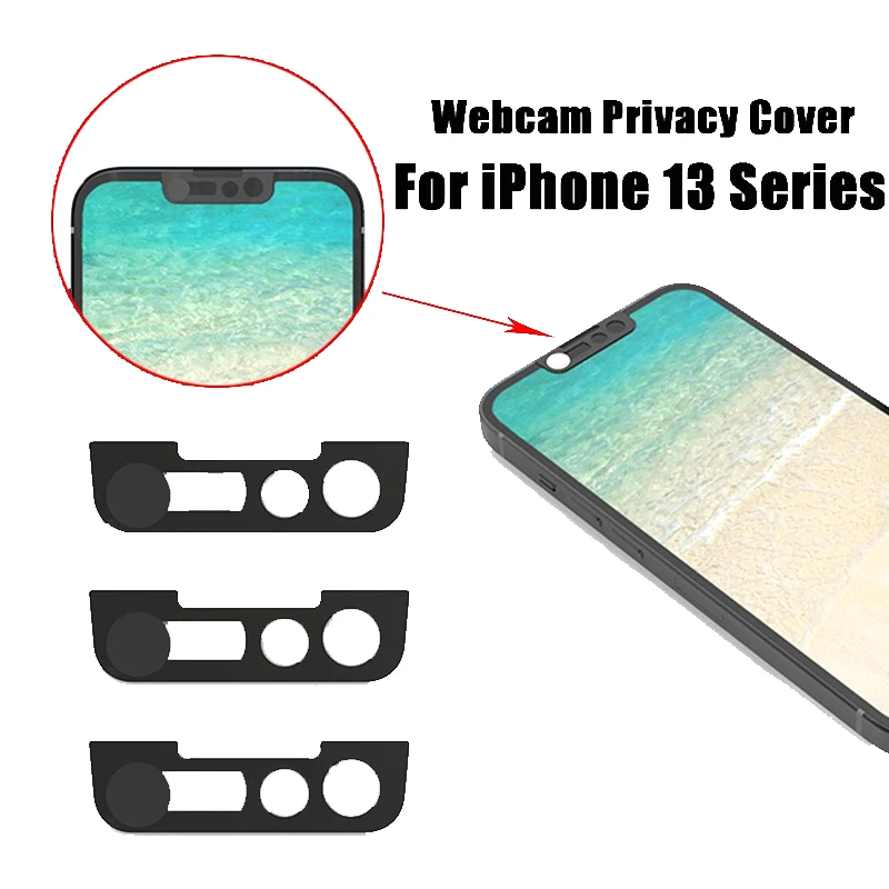 Comprar 3 uds accesorios de Metal para cámara lente de teléfono pegatina  para lente cubierta de cámara web tapa de privacidad deslizador de cámara  frontal