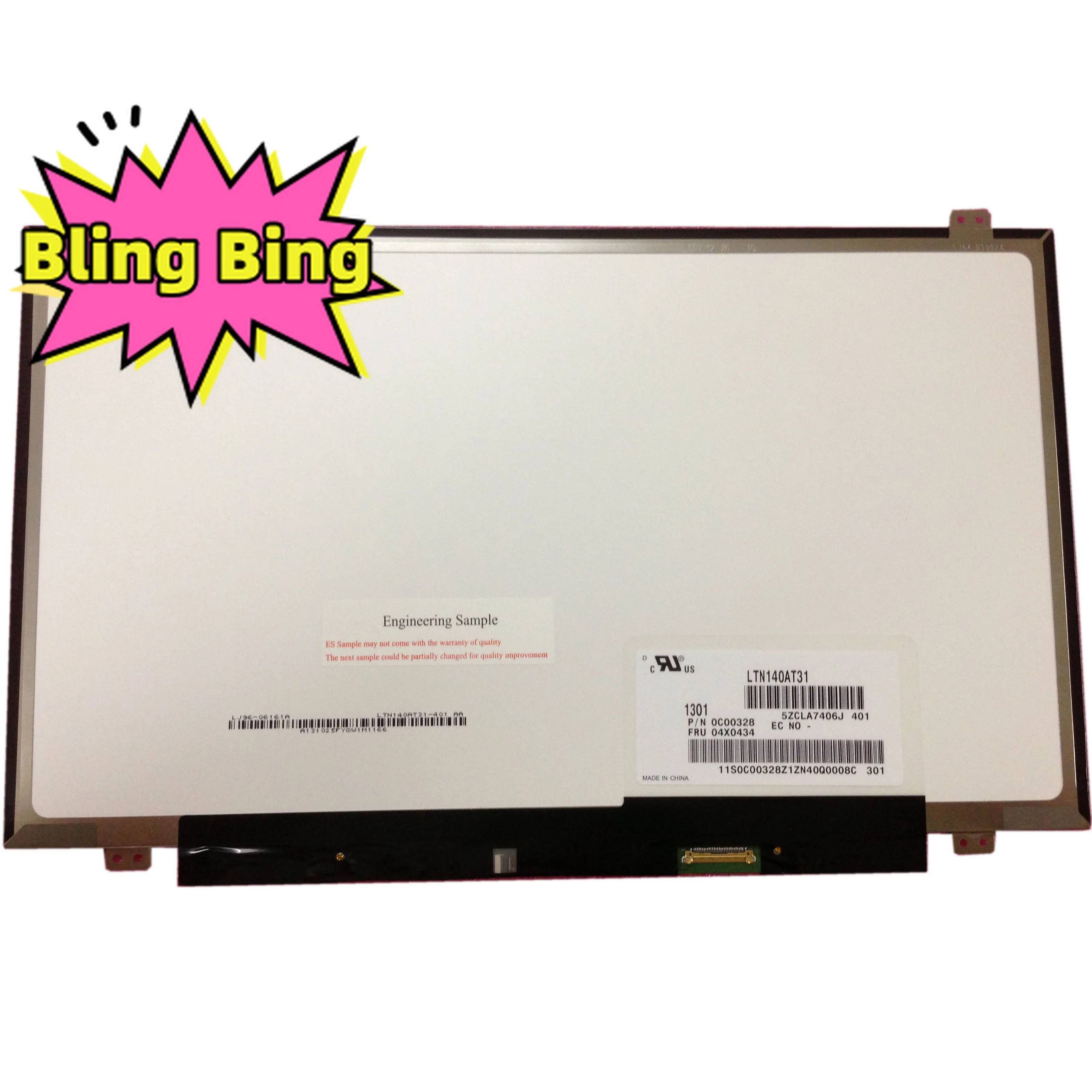 

LTN140AT31 fit B140XTN03.2 B140XTN03.9 HB140WX1-301 401 501 601 LP140WH2/WH8-TPS1 TPA1 TPD1 eDP 30 Pin LCD LED Display SCREEN