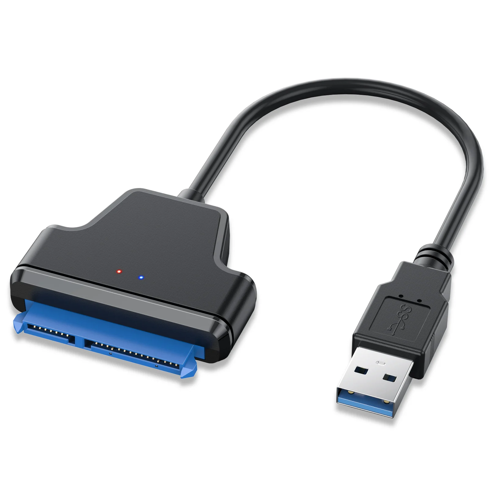 Sata to usb 3 0 adapter up to 6 gbps for 2 5 inch external hdd ssd hard