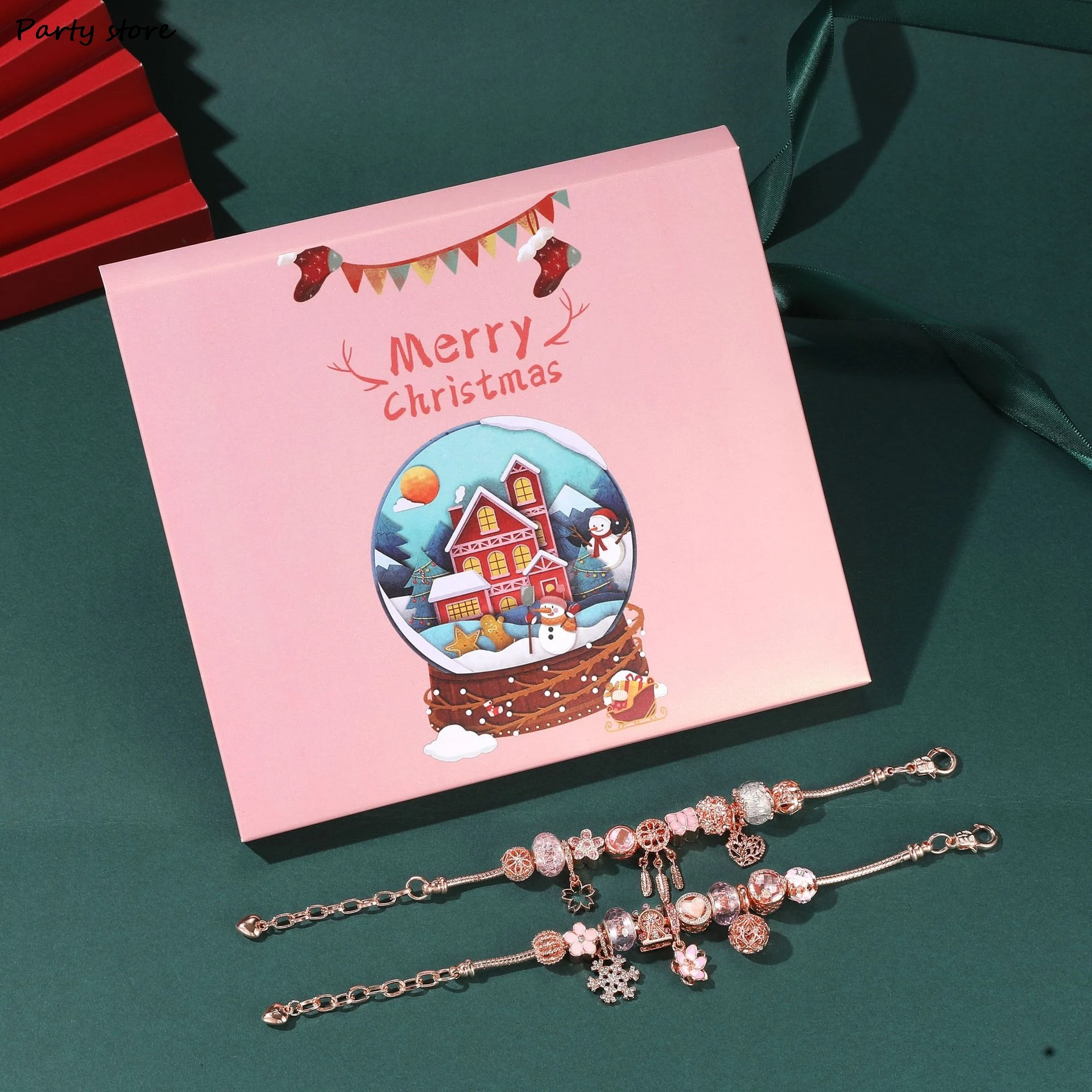 Countdown Calendar Christmas Ornaments Advent Countdown Calendar for Children Gift 24 Days Christmas Xmas Decor