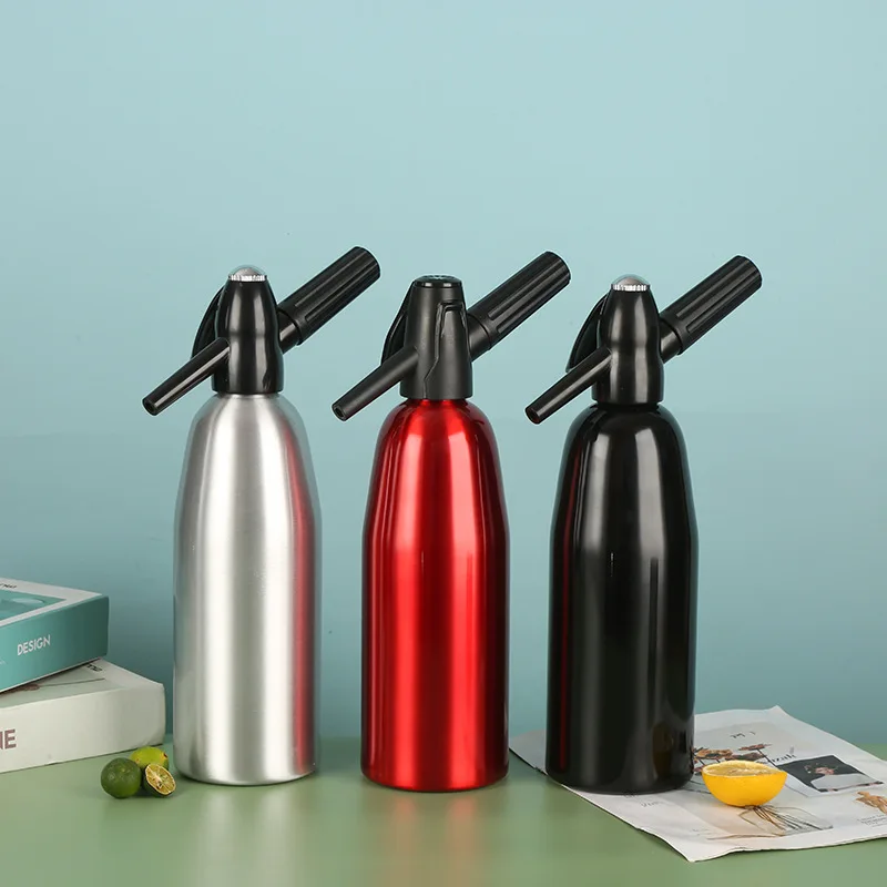 Sparkling Water Maker Bubble Water Making Bottle DIY Cocktail Soda Machine Drinks Pressurizer Bartender Siphon Accessories