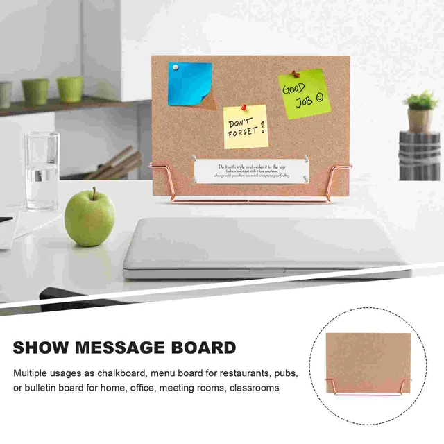 Message Cork Board Message Board Cork Roll Display Bulletin Memo Wall Pin  Self-Adhesive Notes Photo Notice Felt Stickers - AliExpress