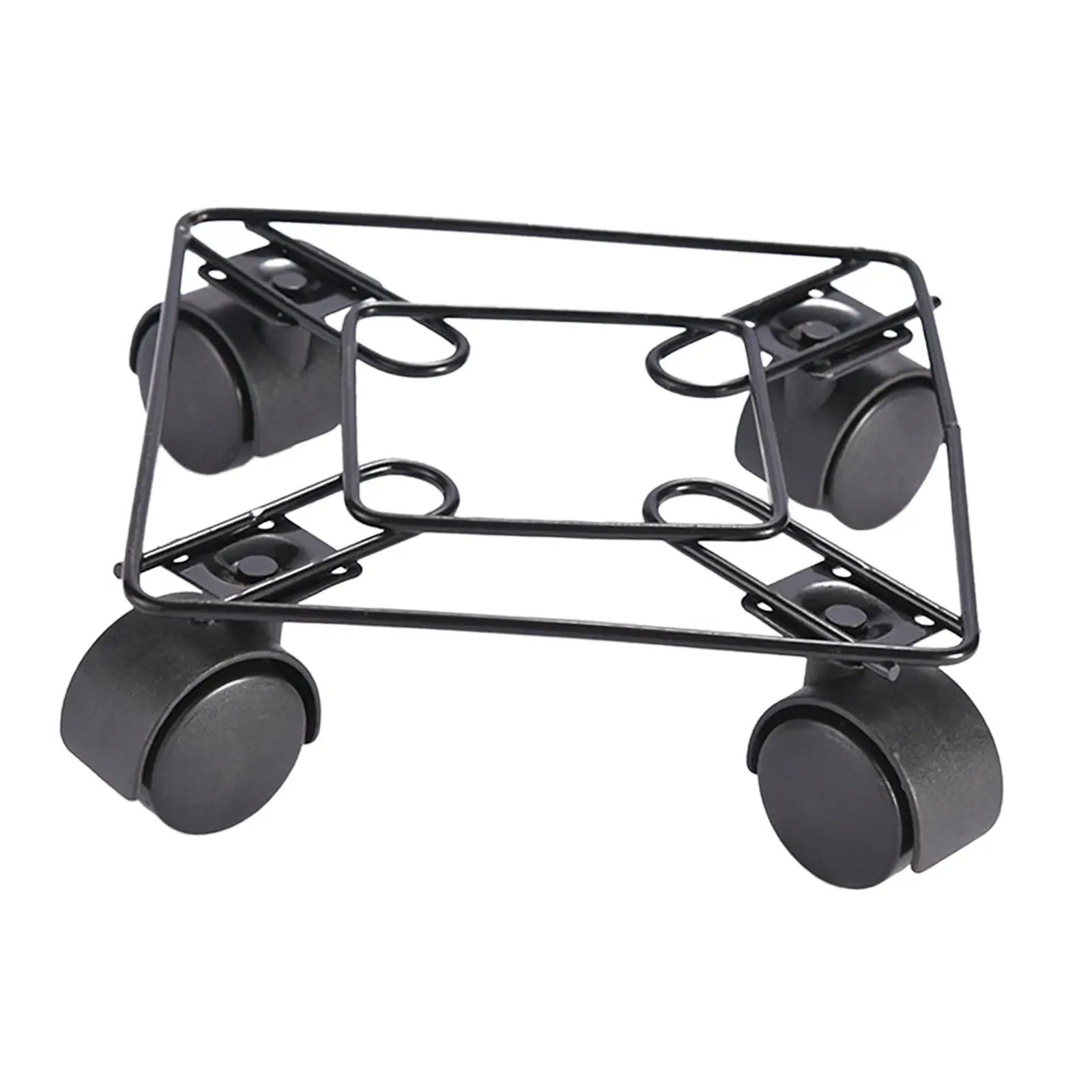 Potted Rolling Plant Stand Holder with 4 Casters Universal 360 Degree Rotating Wheels Multifunctional for Indoor Outdoor Sturdy