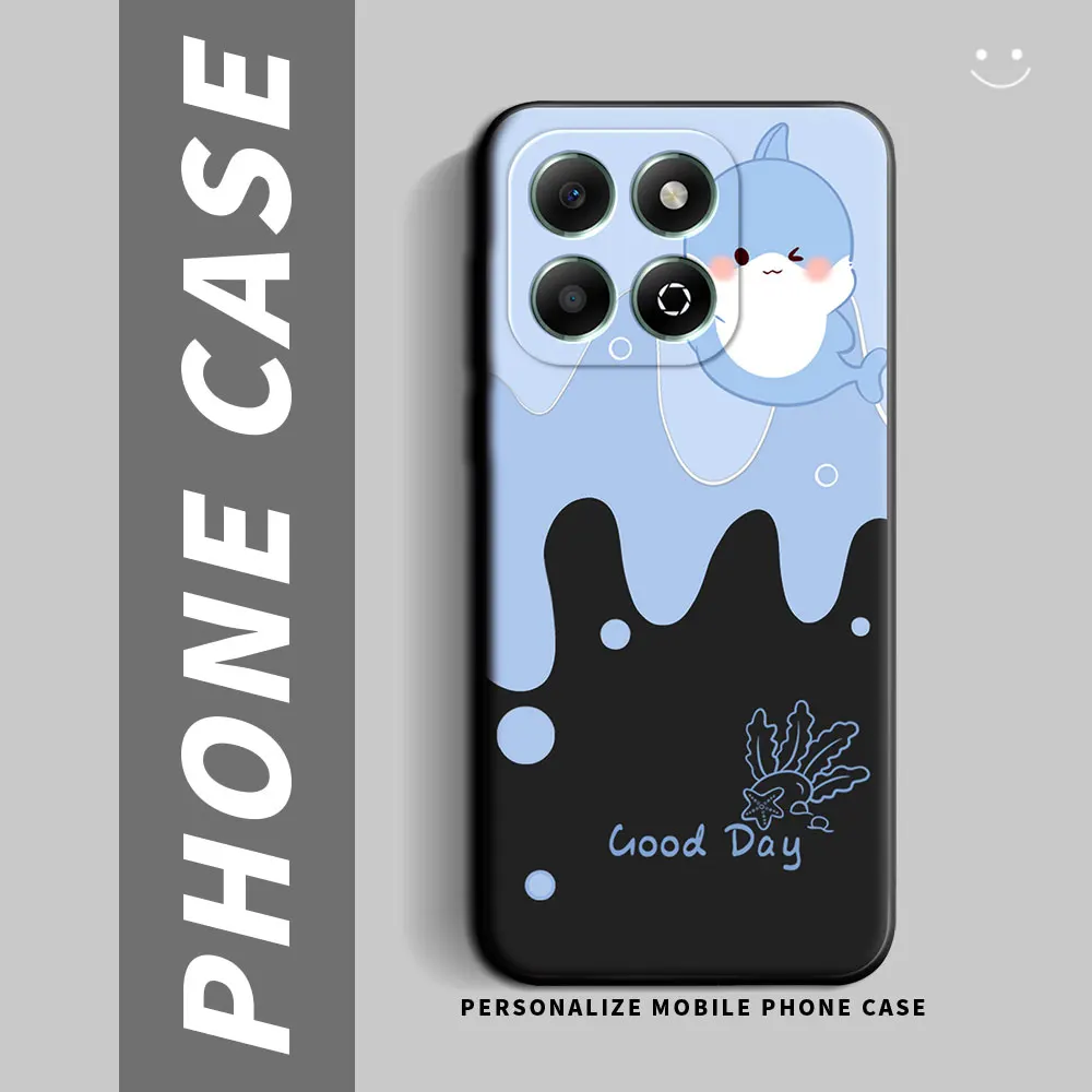 Shockproof Silicone Soft Phone Case - Cute Fashion Bumper Protector Back Cover