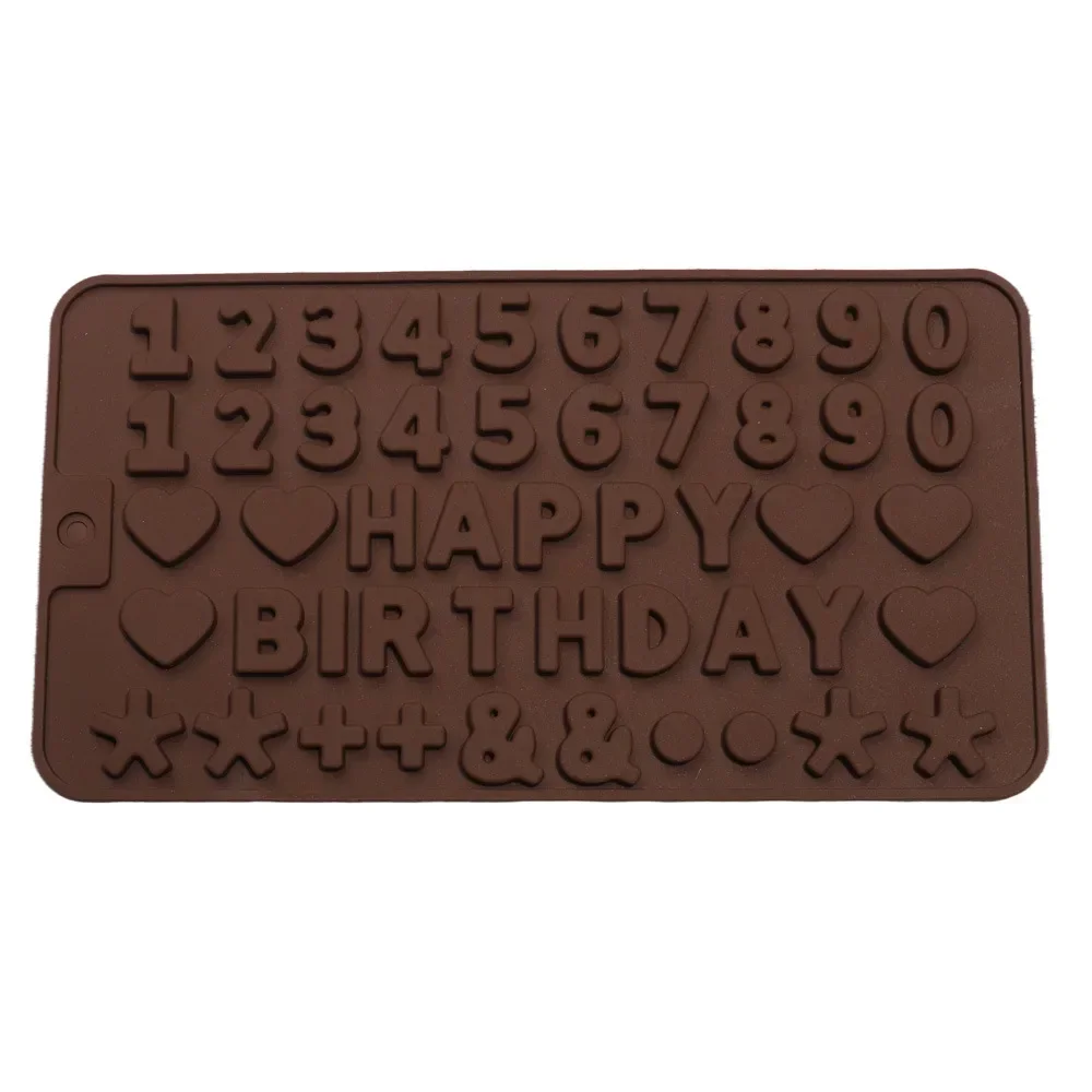 Confectionery Silicone Mold Pastry Molds Cake Stand Chocolate Bakeware Reposteria Supplies Number Baking Mold Kitchen Bar Dining