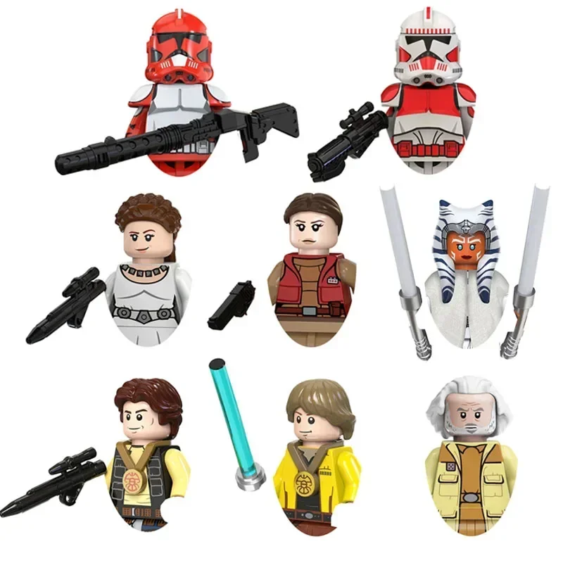 

TV6110 Star Wars Building Block Mini Robot Figure Toy Bricks Assembling Doll Building Blocks Boy Birthday Present