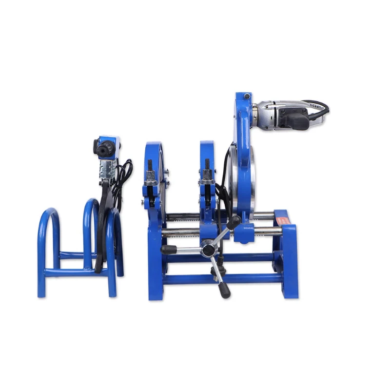 90-250 High Power （Two Rings) Manual thrust butt welding machine PE fusion welding machine PE precision hot melting machine 2