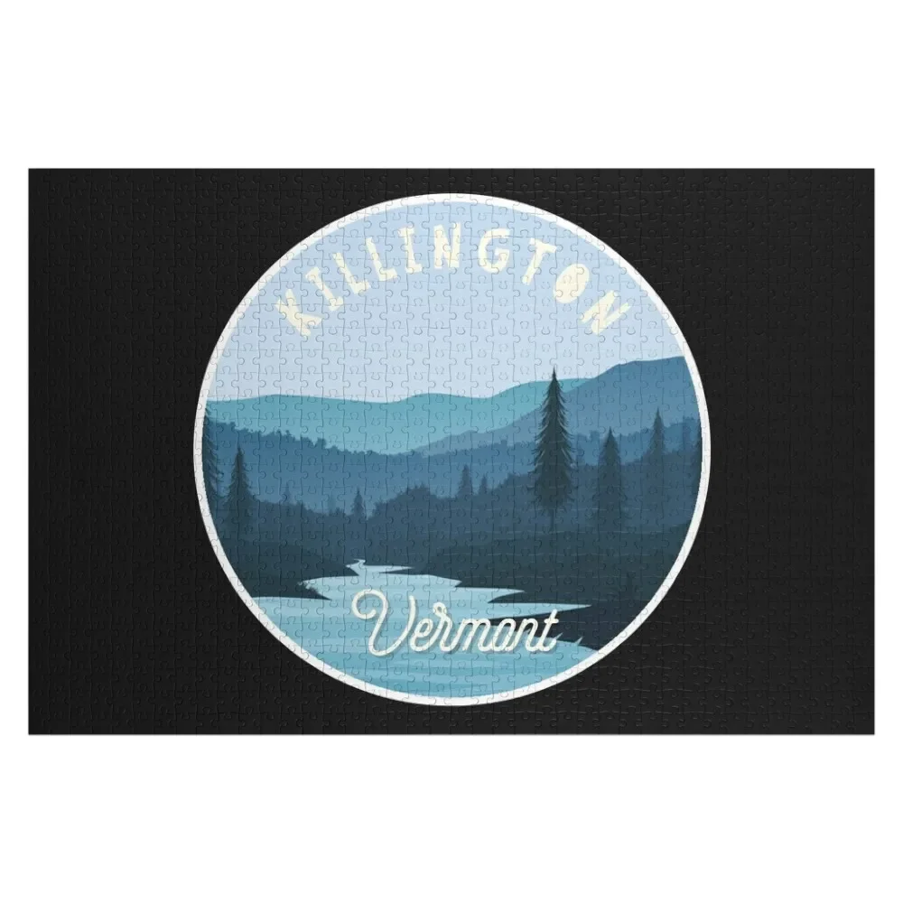 

Killington, Vermont Jigsaw Puzzle Wooden Name Custom Personalized Personalized Gift Puzzle