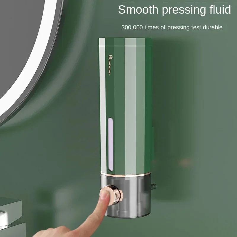 450ml Manual Wall Mounted Bathroom Liquid Soap Dispenser Washing Hand Sanitizer Family Hotel Shower Gel Bathroom Accessories 2