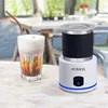 Portable 4-In-1 Milk Frother Foam Maker Chocolate Mixer Cold/Hot Milk Foam Mixer Latte Cappuccino Coffee Beverage Warmer 2