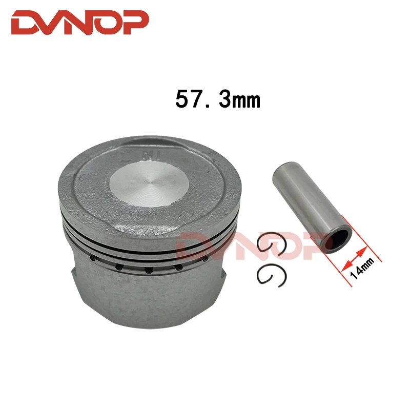 Anneau de piston de moto pour HJ150-8 HJ150-9 HJ150-7 DA150 agre150