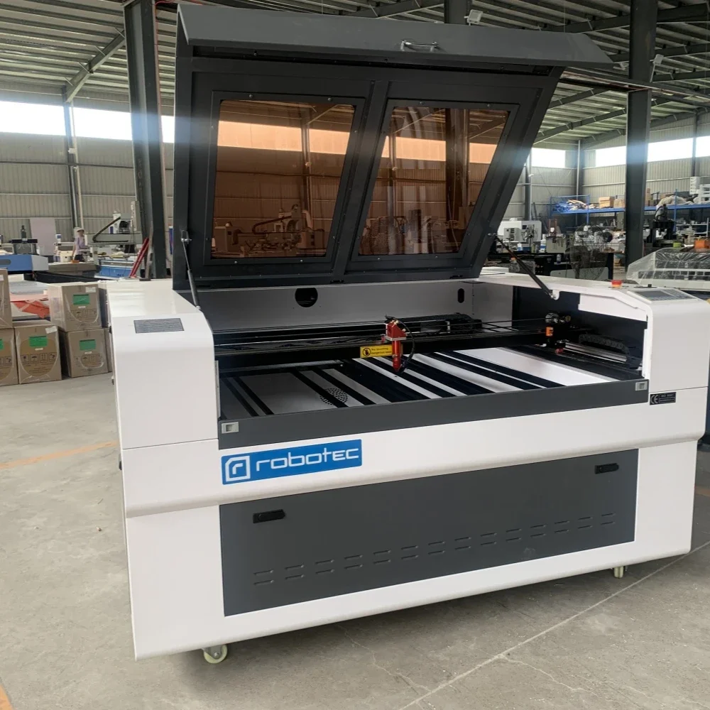 Macchina Da Taglio Laser Co2 Robotec 9060 1390 150W Con Macchina Per Incisione Laser Reci Tube Wood Cutter Per Mdf Acrilico