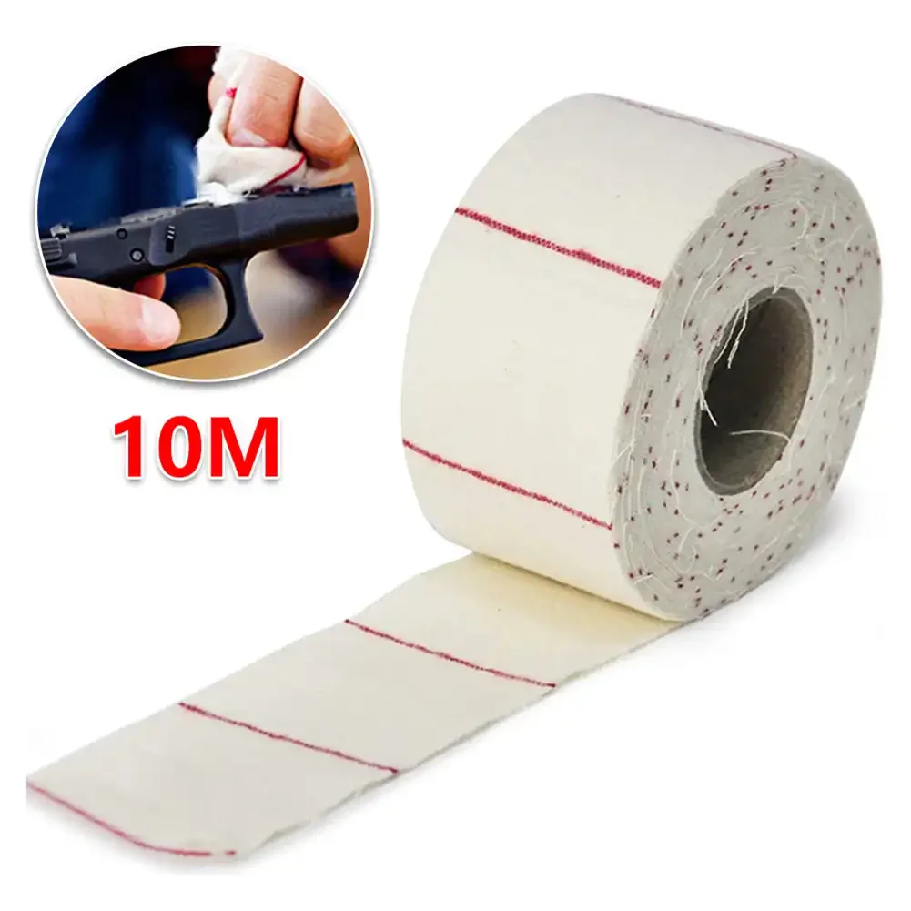 10MGunCleaningClothPatches5cm10cmWideDIYCleaningCottonCloth