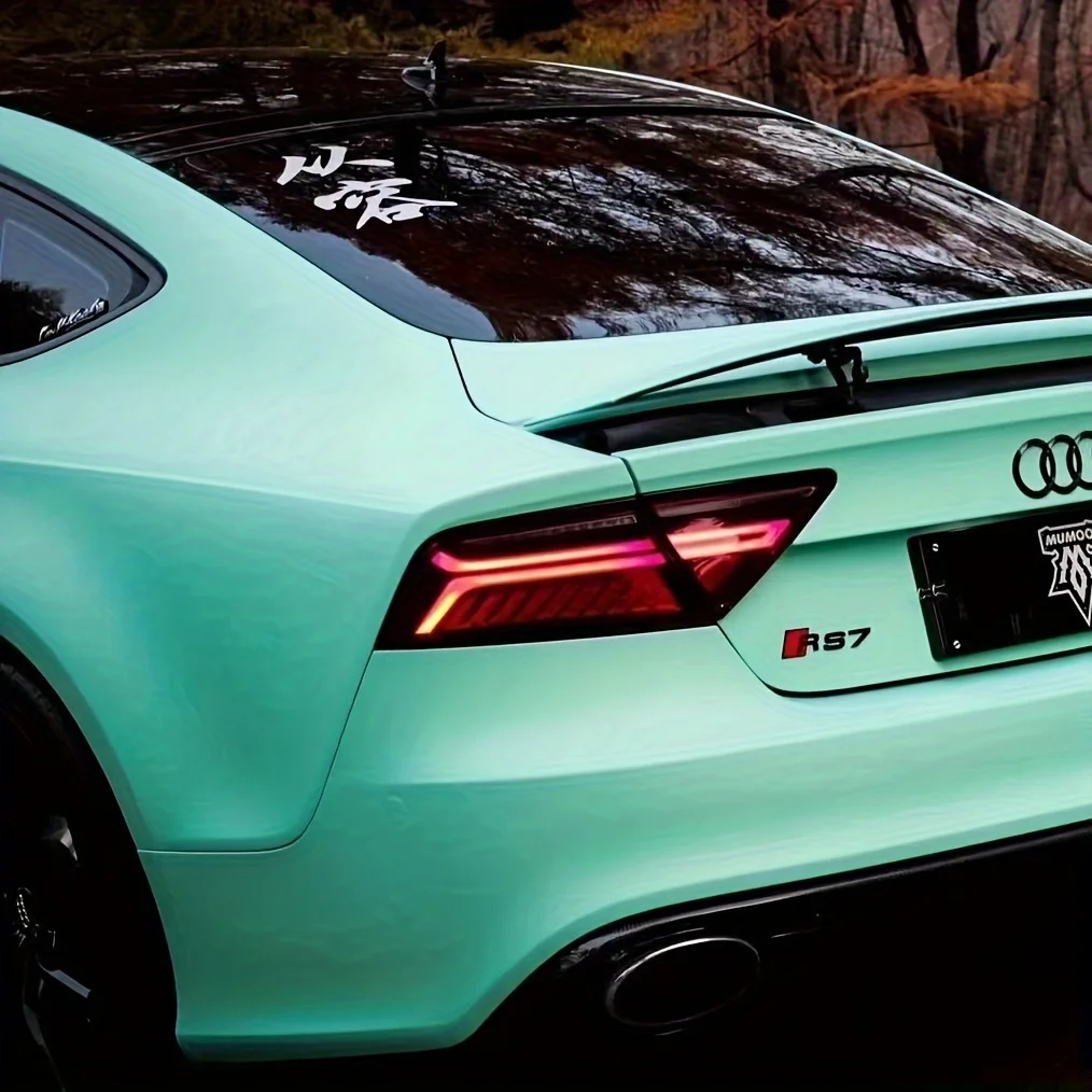 

High quality PVC car color changing film matte Tiffany color body film motorcycle sticker matte sticker